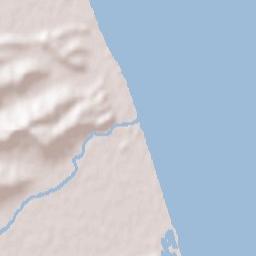 Porto Recanati Terrain Map