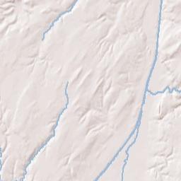 Vaughns Corners New York Terrain Map