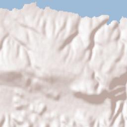 Nerežišća Terrain Map