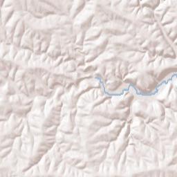 Allamakee County Terrain Map