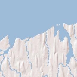 North Huron New York Terrain Map