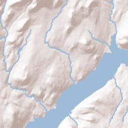West Day New York Terrain Map