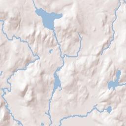Merrimack County Terrain Map