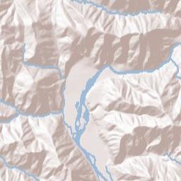 Hoback Terrain Map
