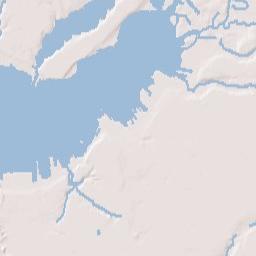 North Muskegon Terrain Map
