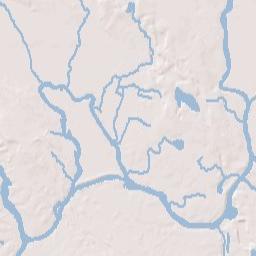 Three Rivers New York Terrain Map