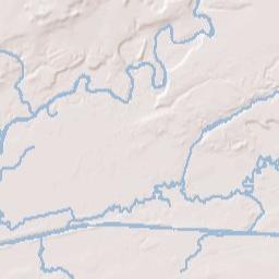 Pine Crest New York Terrain Map