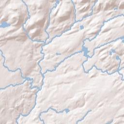 Oregon New York Terrain Map
