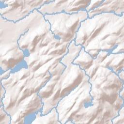 Arietta New York Terrain Map