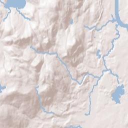 Corinth New York Terrain Map