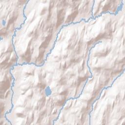 West Hebron New York Terrain Map
