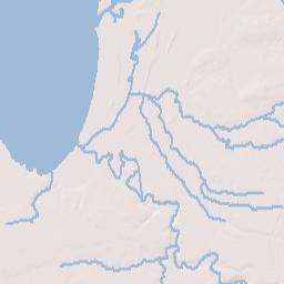 Verona Beach New York Terrain Map