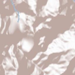 Oseja de Sajambre Terrain Map