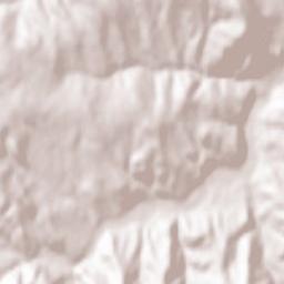 Toplica Terrain Map