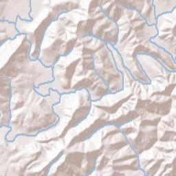 Coos County Terrain Map