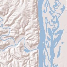 Great River Rd, McGregor, IA 52157 Terrain Map