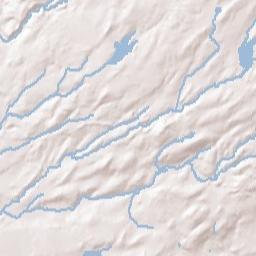 Shaw Corners New York Terrain Map