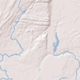 Saratoga Springs New York Terrain Map