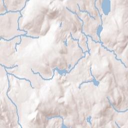 Deering Terrain Map