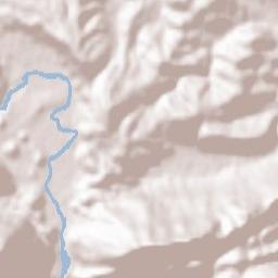 Louvie-Juzon Terrain Map