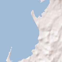 Bol’shoy Kamen’ Terrain Map