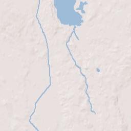 Hancock County Terrain Map