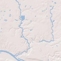 Coopersville Terrain Map