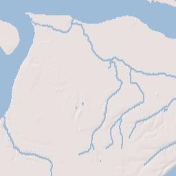 Sandy Beach New York Terrain Map