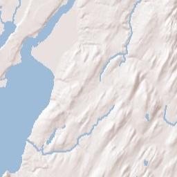 Saratoga Lake New York Terrain Map