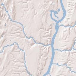 Quaker Springs New York Terrain Map
