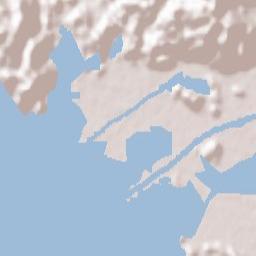 Grad Ploče Terrain Map
