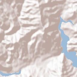 Yūbari-shi Terrain Map