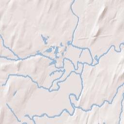 West Rush New York Terrain Map