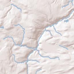 North Columbia New York Terrain Map