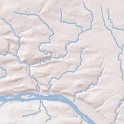 Fort Johnson New York Terrain Map