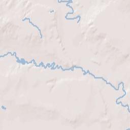Thirtythree Mile Road, Casper, WY Terrain Map