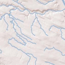 Valley Brook New York Terrain Map