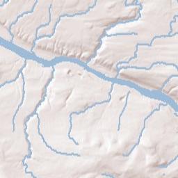 Cranesville New York Terrain Map