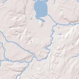 Ushers New York Terrain Map