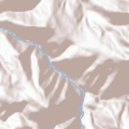 Castelsantangelo sul Nera Terrain Map