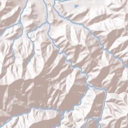 Canyonville Terrain Map
