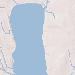 Teall Beach New York Terrain Map