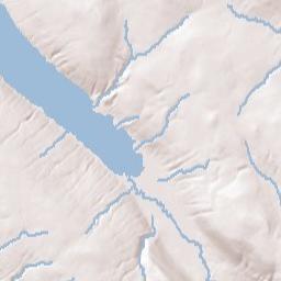 Williams Grove New York Terrain Map