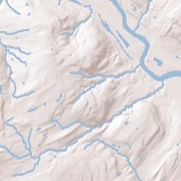 West Hill New York Terrain Map
