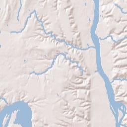 Halfmoon New York Terrain Map