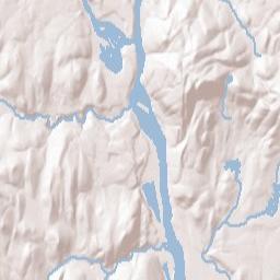Brattleboro Terrain Map