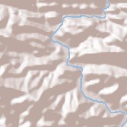 La Pola de Gordón Terrain Map