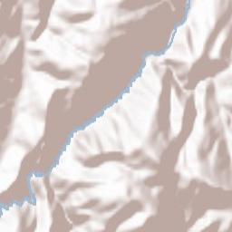 Cerreto di Spoleto Terrain Map