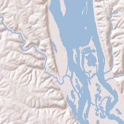 Guttenberg Terrain Map