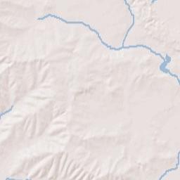 Evansville Terrain Map